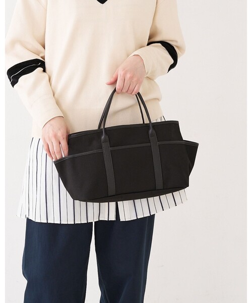 collex(コレックス)の「【Latt】Resaキャンバス3wayトートバッグ(トートバッグ・レディース・ブラック/ホワイト・フリー)」の18枚目の写真