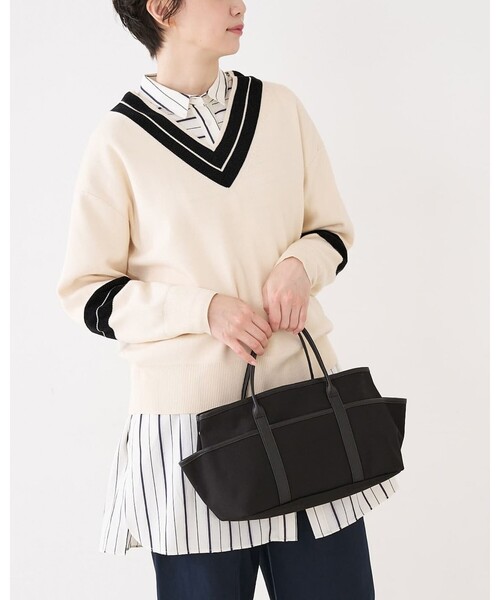 collex(コレックス)の「【Latt】Resaキャンバス3wayトートバッグ(トートバッグ・レディース・ブラック/ホワイト・フリー)」の20枚目の写真