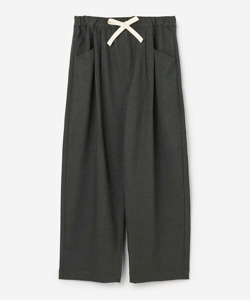 DANTON(ダントン)の「DANTON | フランネル 2タックイージーパンツ WOMEN(その他パンツ・レディース・ダークネイビー/ダークグレー・36)」の2枚目の写真