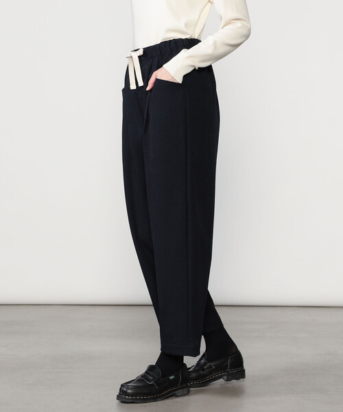DANTON(ダントン)の「DANTON | フランネル 2タックイージーパンツ WOMEN(その他パンツ・レディース・ダークネイビー/ダークグレー・36)」の12枚目の写真