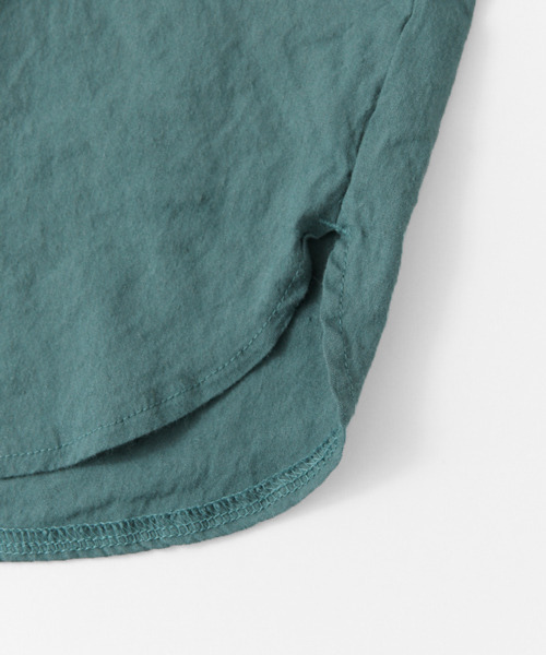 URBAN RESEARCH DOORS MENS（アーバンリサーチ ドアーズ メンズ）の「DOORS ストレッチリネン布帛Tee（シャツ/ブラウス・メンズ・アイボリー/オレンジ/ブルー系その他/ネイビー・40/38）」の14枚目の写真