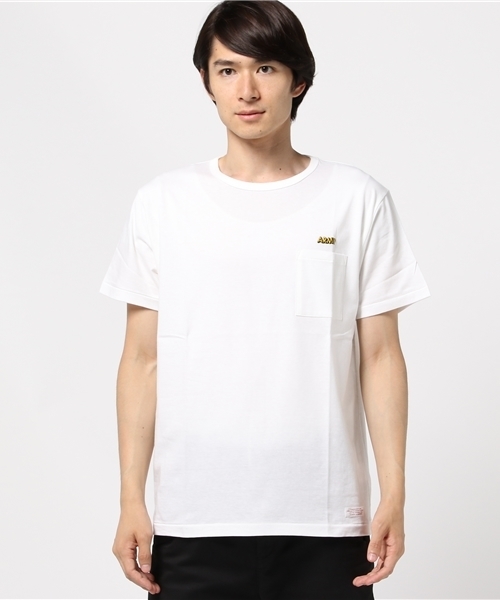 DELUXE(デラックス)の「DELUXE デラックス 別注 半袖 Tシャツ ARMY TEE(Tシャツ/カットソー・メンズ・ホワイト/オリーブ・L/M)」の12枚目の写真