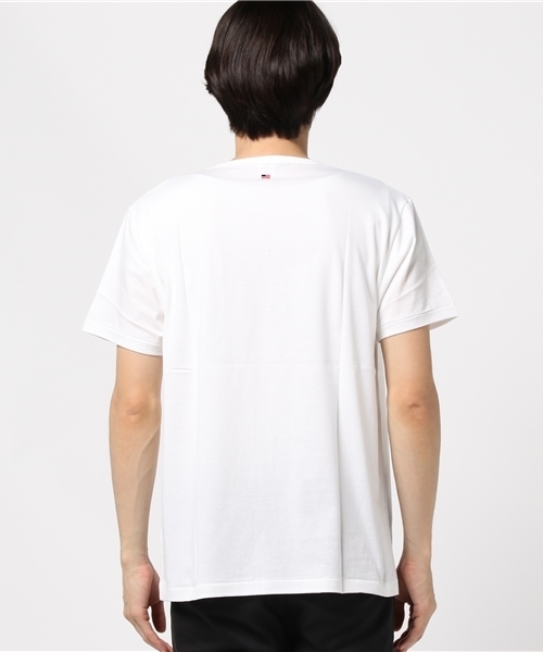 DELUXE(デラックス)の「DELUXE デラックス 別注 半袖 Tシャツ ARMY TEE(Tシャツ/カットソー・メンズ・ホワイト/オリーブ・L/M)」の7枚目の写真