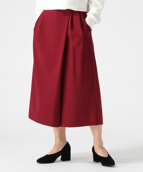 HARE（ハレ）の「アシメラップクロップドパンツ(HARE)（その他パンツ・レディース・グレー系その他/ネイビー/レッド系その他/グレー・SMALL/MEDIUM）」の4枚目の写真