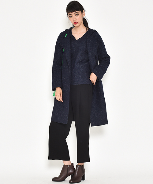 Droite lautreamont（ドロワットロートレアモン）の「クラシックミルドコート（その他アウター・レディース・グレー/ネイビー・M）」の4枚目の写真