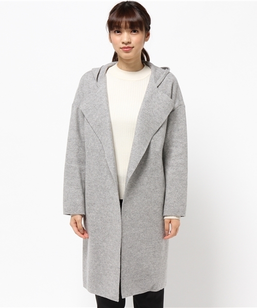 Droite lautreamont（ドロワットロートレアモン）の「クラシックミルドコート（その他アウター・レディース・グレー/ネイビー・M）」の11枚目の写真