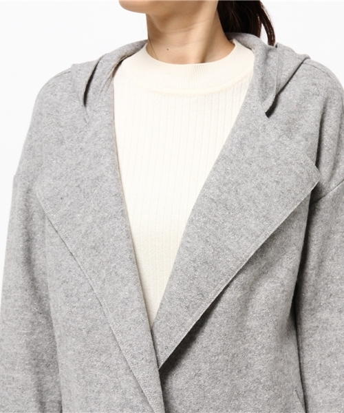 Droite lautreamont（ドロワットロートレアモン）の「クラシックミルドコート（その他アウター・レディース・グレー/ネイビー・M）」の14枚目の写真