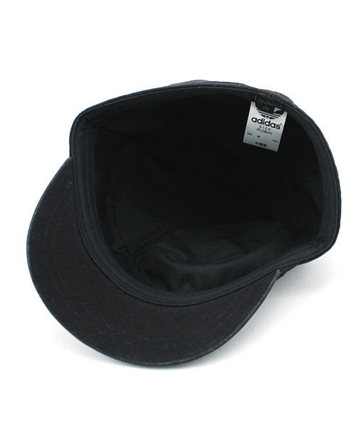 adidas Originals（アディダスオリジナルス）の「CORE MILITARY CAP（キャップ・メンズ・ブラック/チャコールグレー・MEDIUM/LARGE）」の5枚目の写真