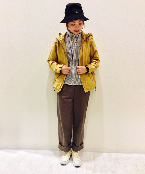 LBC（エルビーシー）の「コットンタイプライターマウンテンパーカー（マウンテンパーカー・レディース・キャメル/ブルー/ライトグレー・LARGE/MEDIUM）」の13枚目の写真