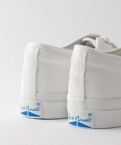 CONVERSE（コンバース）の「＜CONVERSE＞ JACK PURCELL/ｽﾆｰｶｰ（スニーカー・メンズ・ホワイト/ブラック・26cm/27cm/25.5cm/27.5cm/26.5cm）」の5枚目の写真