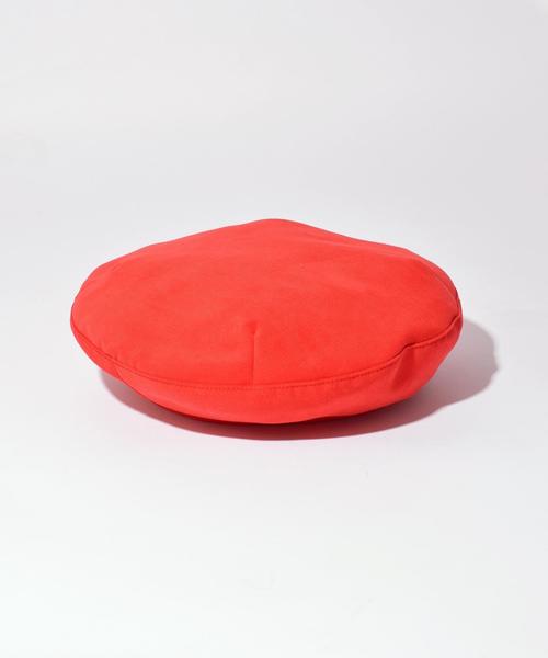 SHIPS（シップス）の「コーデュロイベレー帽◇（ハンチング/ベレー帽・レディース・レッド/ブラック/ベージュ・ONE SIZE）」の6枚目の写真