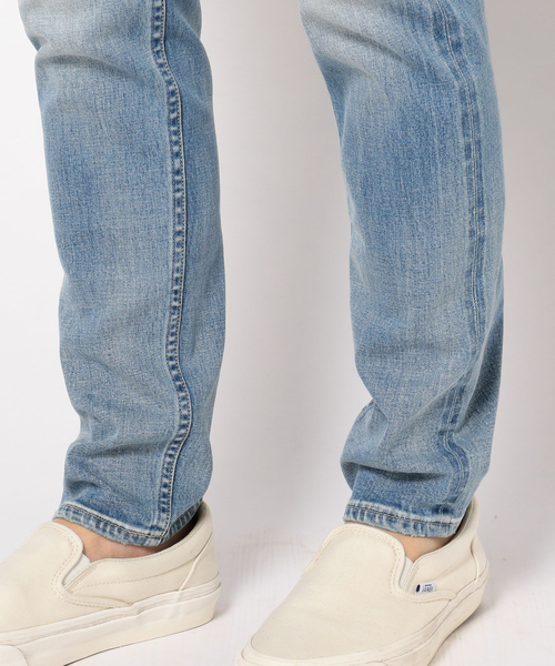 SHIPS(シップス)の「SC: セルビッジ ユーズド加工 テーパード デニムパンツ(デニムパンツ・メンズ・ネイビー/ブルー/ダークブルー/ロイヤルブルー/コバルトブルー・32/30/31/33/34/29)」の13枚目の写真