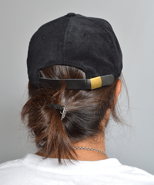 JUNGLES（ジャングルス）の「JUNGLES/ジャングルス SPHINX LOGO CORD/TWILL CAP（キャップ・メンズ・ブラック/マスタード・FREE）」の7枚目の写真