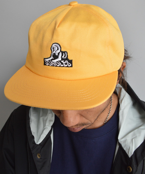JUNGLES（ジャングルス）の「JUNGLES/ジャングルス SPHINX LOGO CORD/TWILL CAP（キャップ・メンズ・ブラック/マスタード・FREE）」の10枚目の写真