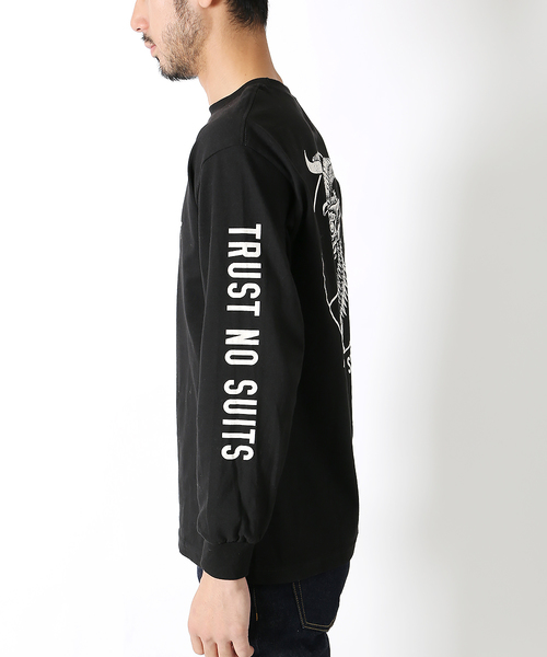 SKETCHY TANK/スケッチ―タンク TRUST LONG SLEEVE TEE/トラスト ロングスリーブTシャツ SKETCHY TANK/スケッチ―タンク TRUST LONG SLEEVE TEE/トラスト ロングスリーブTシャツ