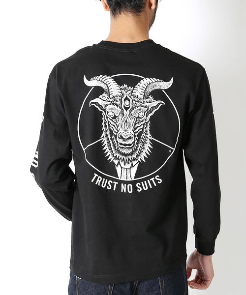 SKETCHY TANK/スケッチ―タンク TRUST LONG SLEEVE TEE/トラスト ロングスリーブTシャツ SKETCHY TANK/スケッチ―タンク TRUST LONG SLEEVE TEE/トラスト ロングスリーブTシャツ