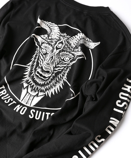 SKETCHY TANK/スケッチ―タンク TRUST LONG SLEEVE TEE/トラスト ロングスリーブTシャツ SKETCHY TANK/スケッチ―タンク TRUST LONG SLEEVE TEE/トラスト ロングスリーブTシャツ