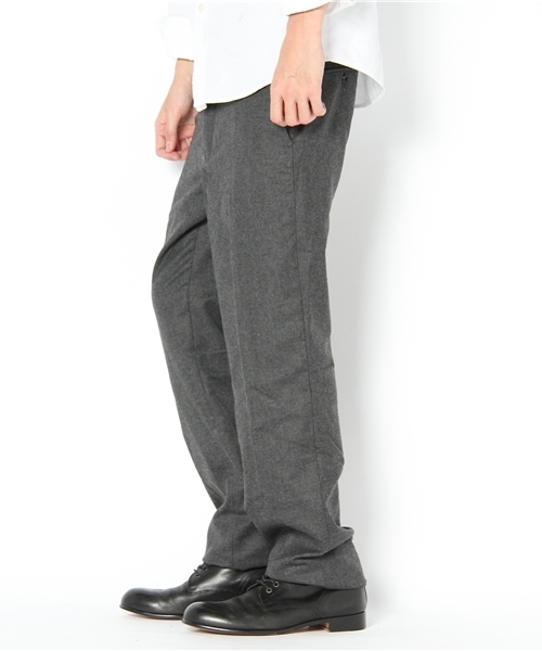 BEAMS PLUS（ビームスプラス）の「BEAMS PLUS / プレーンフロントパンツ（Flannel）（その他パンツ・メンズ・グレー・SMALL/MEDIUM/LARGE/X-LARGE）」の2枚目の写真