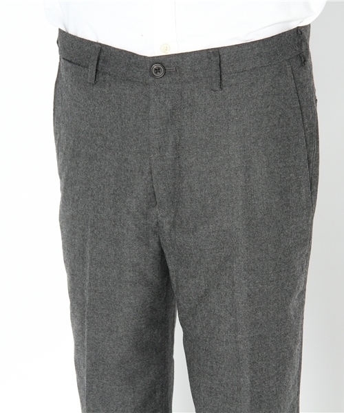 BEAMS PLUS（ビームスプラス）の「BEAMS PLUS / プレーンフロントパンツ（Flannel）（その他パンツ・メンズ・グレー・SMALL/MEDIUM/LARGE/X-LARGE）」の4枚目の写真