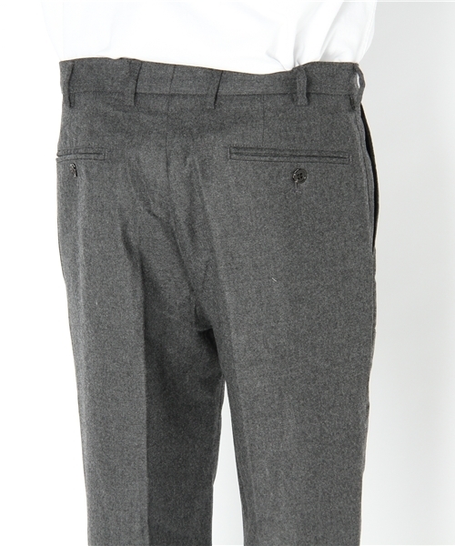 BEAMS PLUS（ビームスプラス）の「BEAMS PLUS / プレーンフロントパンツ（Flannel）（その他パンツ・メンズ・グレー・SMALL/MEDIUM/LARGE/X-LARGE）」の6枚目の写真