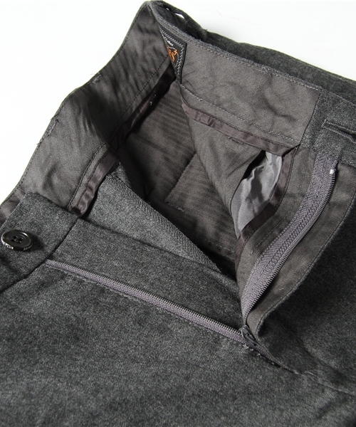 BEAMS PLUS（ビームスプラス）の「BEAMS PLUS / プレーンフロントパンツ（Flannel）（その他パンツ・メンズ・グレー・SMALL/MEDIUM/LARGE/X-LARGE）」の7枚目の写真