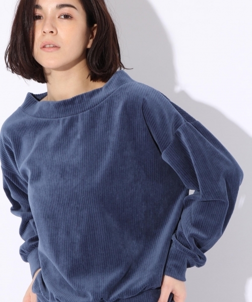 niko and...（ニコアンド）の「カットコールボリュームプルオーバー【niko and ...】（Tシャツ/カットソー・レディース・ピンク/マスタード/アイボリー/ダークブルー・MEDIUM/LARGE）」の3枚目の写真