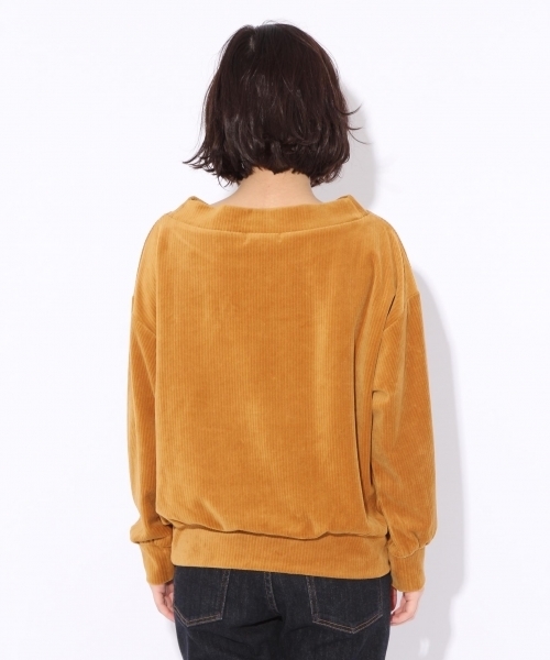 niko and...（ニコアンド）の「カットコールボリュームプルオーバー【niko and ...】（Tシャツ/カットソー・レディース・ピンク/マスタード/アイボリー/ダークブルー・MEDIUM/LARGE）」の12枚目の写真