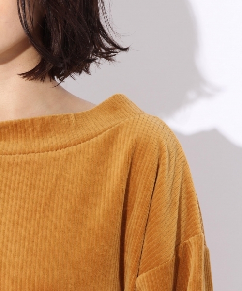 niko and...（ニコアンド）の「カットコールボリュームプルオーバー【niko and ...】（Tシャツ/カットソー・レディース・ピンク/マスタード/アイボリー/ダークブルー・MEDIUM/LARGE）」の13枚目の写真