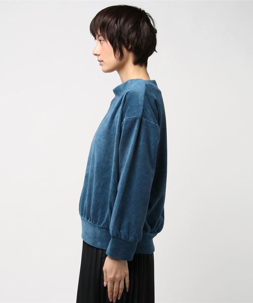 niko and...（ニコアンド）の「カットコールボリュームプルオーバー【niko and ...】（Tシャツ/カットソー・レディース・ピンク/マスタード/アイボリー/ダークブルー・MEDIUM/LARGE）」の6枚目の写真