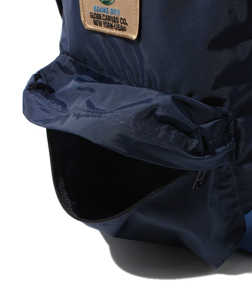 BEAMS BOY（ビームスボーイ）の「○DeMartini×BEAMS BOY / NEW ナイロンデイパック（バックパック/リュック・レディース・ブラック/カーキ/ネイビー・ONE SIZE）」の7枚目の写真