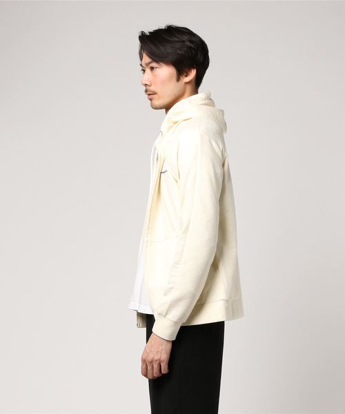 Champion（チャンピオン）の「【Champion/チャンピオン】メンズ Wrap-Air ジップパーカー アクションスタイル（パーカー・メンズ・ネイビー/オフホワイト/ブラック/グレー・LARGE/MEDIUM/X-LARGE）」の6枚目の写真
