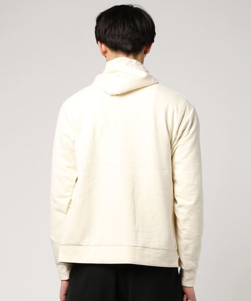 Champion（チャンピオン）の「【Champion/チャンピオン】メンズ Wrap-Air ジップパーカー アクションスタイル（パーカー・メンズ・ネイビー/オフホワイト/ブラック/グレー・LARGE/MEDIUM/X-LARGE）」の5枚目の写真