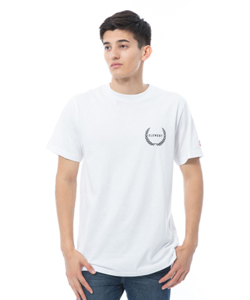 ELEMENT(エレメント)の「ELEMENT メンズ HARDGOODS SS Tシャツ(Tシャツ/カットソー・メンズ・ライトピンク/ホワイト/ブラック・MEDIUM/LARGE)」の2枚目の写真