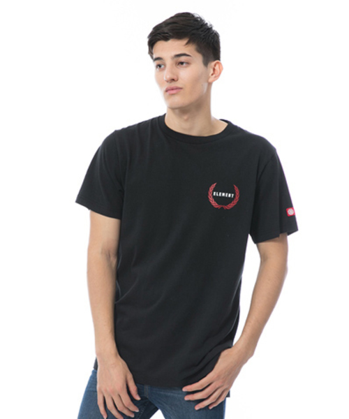 ELEMENT(エレメント)の「ELEMENT メンズ HARDGOODS SS Tシャツ(Tシャツ/カットソー・メンズ・ライトピンク/ホワイト/ブラック・MEDIUM/LARGE)」の3枚目の写真