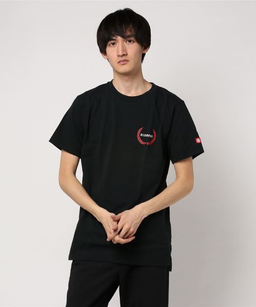 ELEMENT(エレメント)の「ELEMENT メンズ HARDGOODS SS Tシャツ(Tシャツ/カットソー・メンズ・ライトピンク/ホワイト/ブラック・MEDIUM/LARGE)」の9枚目の写真