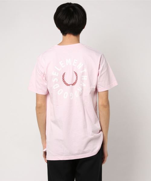 ELEMENT(エレメント)の「ELEMENT メンズ HARDGOODS SS Tシャツ(Tシャツ/カットソー・メンズ・ライトピンク/ホワイト/ブラック・MEDIUM/LARGE)」の4枚目の写真
