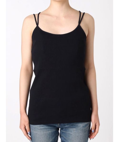 Ungrid(アングリッド)の「BASICキャミソール(キャミソール・レディース・ライトグレー/ブラック/オフホワイト・FREE)」の5枚目の写真