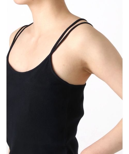 Ungrid(アングリッド)の「BASICキャミソール(キャミソール・レディース・ライトグレー/ブラック/オフホワイト・FREE)」の7枚目の写真