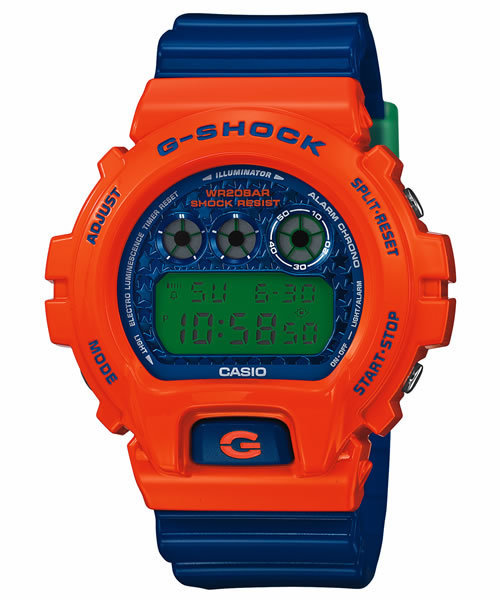 G-SHOCK（ジーショック）の「CRAZY COLORS （アナログ腕時計・メンズ・オレンジ系その他/ブラック×ホワイト/ホワイト×レッド/シルバー×ブラック・FREE）」の3枚目の写真