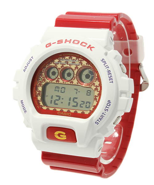 G-SHOCK（ジーショック）の「CRAZY COLORS （アナログ腕時計・メンズ・オレンジ系その他/ブラック×ホワイト/ホワイト×レッド/シルバー×ブラック・FREE）」の5枚目の写真