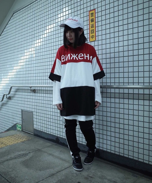 rovtski（ロフトスキー）の「rovtski LINE JERZY PANT（その他パンツ・メンズ・ブラック×グリーン/ブラック×レッド/ブラック×ホワイト・FREE）」の5枚目の写真