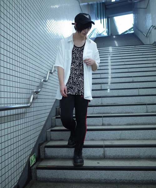 rovtski（ロフトスキー）の「rovtski LINE JERZY PANT（その他パンツ・メンズ・ブラック×グリーン/ブラック×レッド/ブラック×ホワイト・FREE）」の6枚目の写真