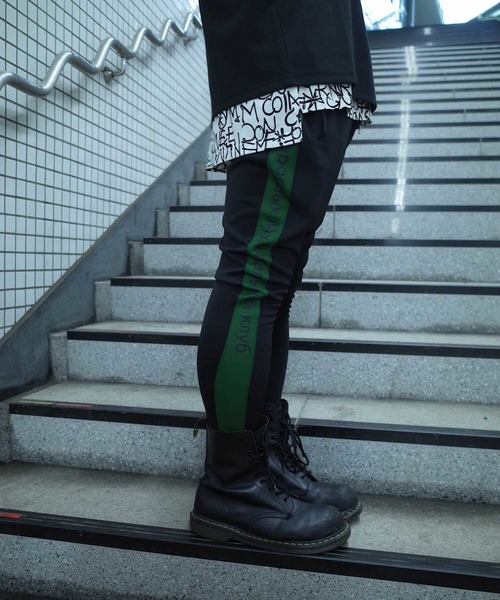 rovtski（ロフトスキー）の「rovtski LINE JERZY PANT（その他パンツ・メンズ・ブラック×グリーン/ブラック×レッド/ブラック×ホワイト・FREE）」の10枚目の写真