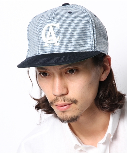 CIAOPANIC（チャオパニック）の「【Ciaopanic】BB千鳥CAP（キャップ・メンズ・ブルー/ネイビー・FREE）」の7枚目の写真