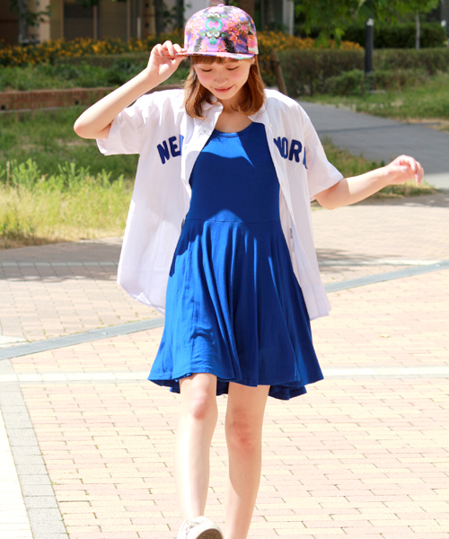 WEGO（ウィゴー）の「WEGO/NEWYORKワッペンツキシャツ（S）（シャツ/ブラウス・レディース・オフホワイト/ブルー/サックスブルー・FREE）」の11枚目の写真