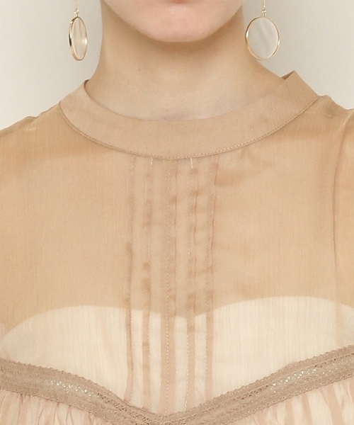 PAGEBOY(ページボーイ)の「ノースリティアードブラウス(シャツ/ブラウス・レディース・オフホワイト/ブラック/ベージュ/ラベンダー・FREE)」の22枚目の写真