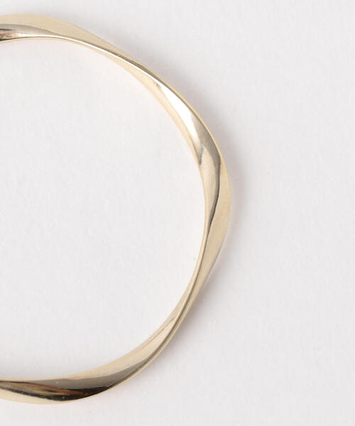 BEAUTY&YOUTH UNITED ARROWS(ビューティーアンドユースユナイテッドアローズ)の「BY∴ ヘンケイフープイヤリング(イヤリング・レディース・シルバー/ゴールド・FREE)」の5枚目の写真