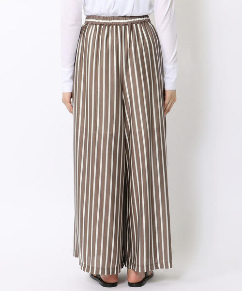 GALERIE VIE（ギャルリー ヴィー）の「テンセルジャージー タックワイドパンツ（その他パンツ・レディース・ネイビー/ベージュ系その他2/カーキ・36/32）」の6枚目の写真