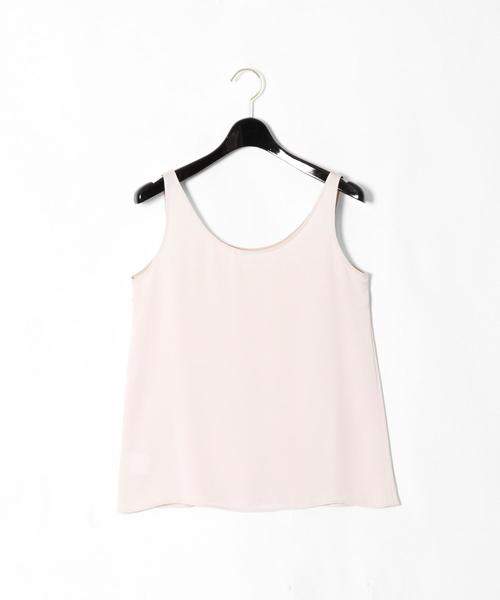 GRACE CLASS(グレースクラス)の「サテンノースリーブ(Tシャツ/カットソー・レディース・ブラック/ベージュ/ネイビー・36)」の22枚目の写真