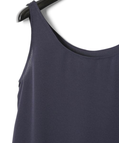 GRACE CLASS(グレースクラス)の「サテンノースリーブ(Tシャツ/カットソー・レディース・ブラック/ベージュ/ネイビー・36)」の15枚目の写真